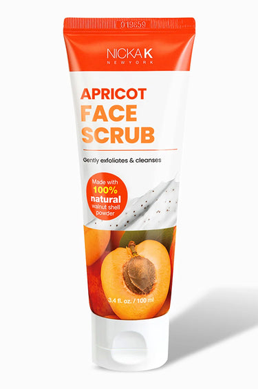 NICKA K Apricot Face Scrub (3.4 oz) , sareya beauty supply store
Brand: Nicka K New York
Size: 3.4 oz (100 ml)
Key Ingredient: 100% natural walnut shell powder
Skin Type: Oily, Combination, Normal
Cruelty-Free: Yes